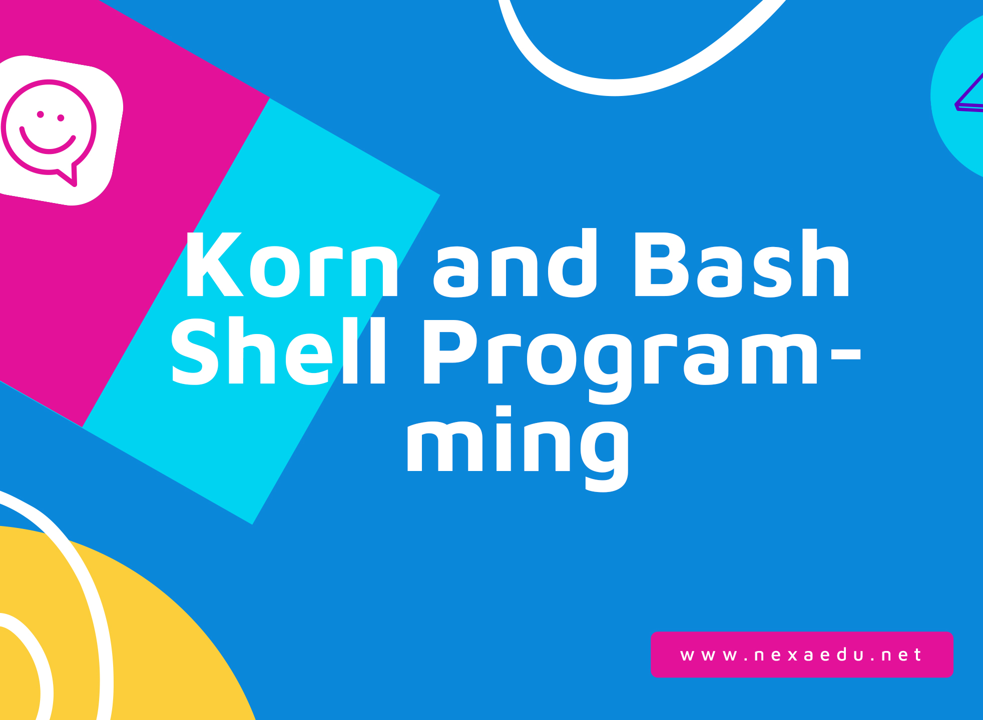 Korn and Bash Shell Programming